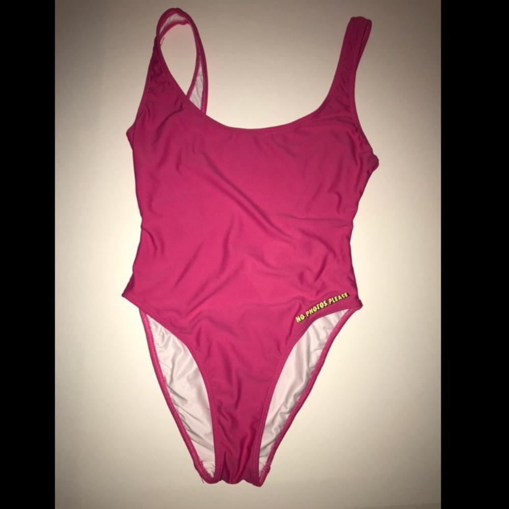 THE KYLIE JENNER SHOP high leg one piece